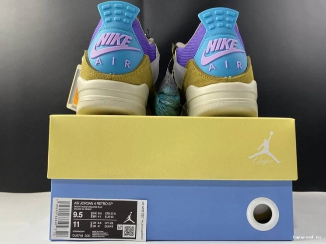 4 Jordan Air x Union Moss DJ5718-300 SP Desert 0904